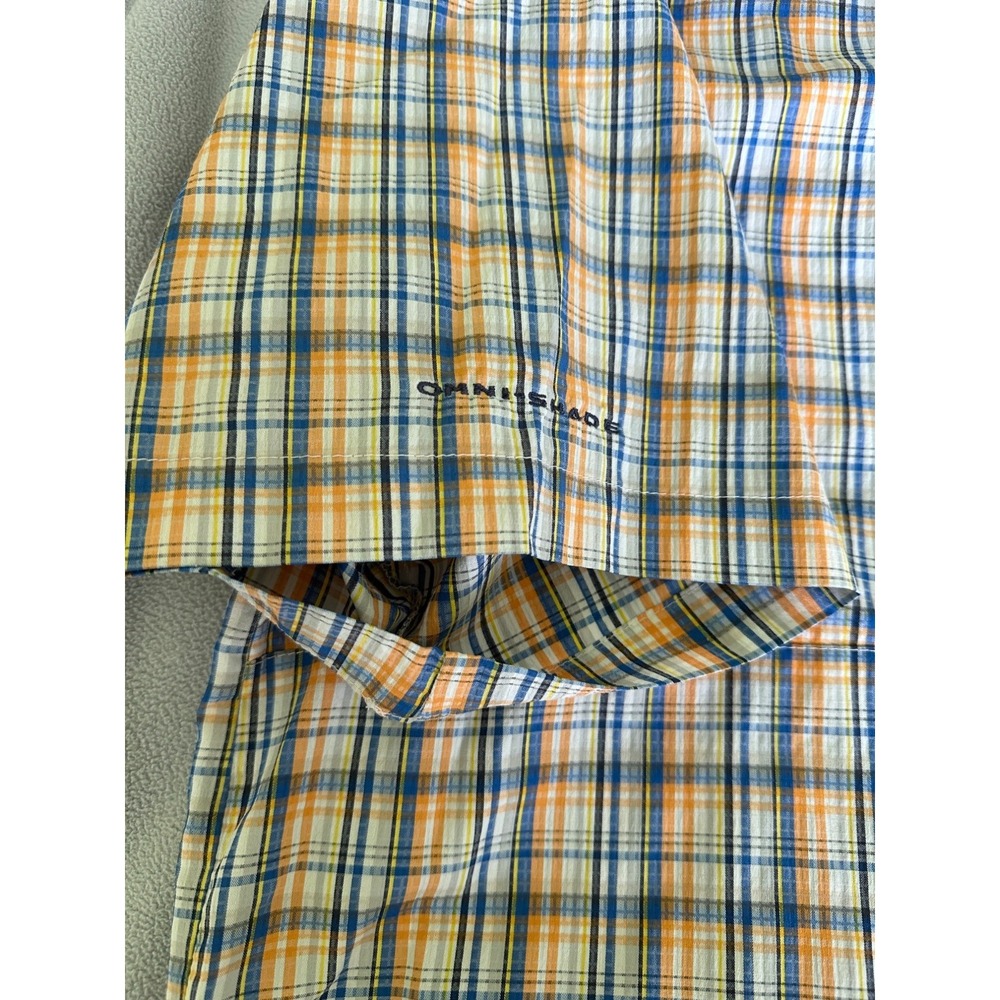 Columbia PFG Tamiani Shirt Mens XL Button Down Short Sleeve Omni Shade Flaw - Picture 10 of 11